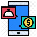 Mobile Online Food Icon
