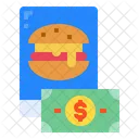 Mobile Hamburger Food Icon