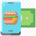 Online Food Payment  Icon