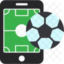 Online Football Game Sport Playing Online Football Icon