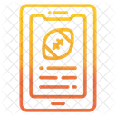Online Football Olympic Game Match Icon