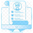 Online Form  Icon
