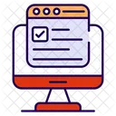Online Form Online Registration Online Application Icon