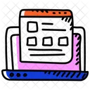 Online Application Online Form Online Registration Icon