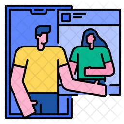 Online Friend  Icon