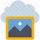 Cloud Computing Gallery Icon