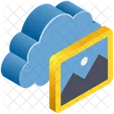 Cloud Computing Gallery Icon