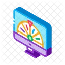 Roulette Computer Business Icon