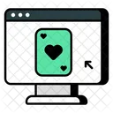Online Casino Online Poker Card Online Gambling Icon
