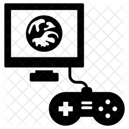 Online Game Icon Of Glyph Style Available In Svg Png Eps Ai Icon Fonts