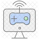 Online Gaming Lineal Color Icon Icon