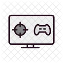 Online Gaming Metaverse Equipment Icon