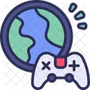 Online Gaming Multiplayer Competition Icon