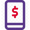 Smartphone Dollar Symbol