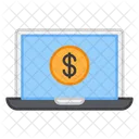 Online Zahlung Online Geld Online Dollar Symbol