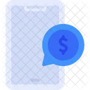 Online Geld Smartphone Finanzen Icon