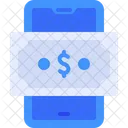 Online Geld Smartphone Mobile Banking Icon