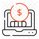 Online-Geld  Symbol