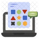 Online Geometric Shapes  Icon