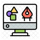 Online Geometric Shapes  Symbol