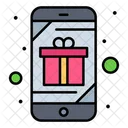 Online-Geschenk  Symbol