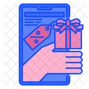 Online-Geschenkrabatt  Symbol