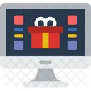 Online-Geschenkbox  Symbol