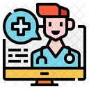 Online-Gesundheitstest  Symbol