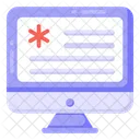 Online-Gesundheitsversorgung  Icon