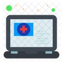 Online-Gesundheitsversorgung  Symbol