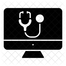 Online-Gesundheitsversorgung  Symbol