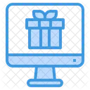 Online Gift Computer Package Icon