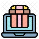 Online Gift Gift Box Surprise Icon