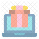 Online Gift Gift Box Surprise Icon