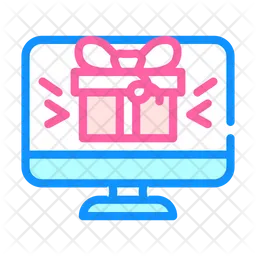 Online Gift  Icon