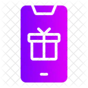 Boxing Day Mobile Phone Gift Icon