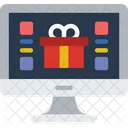 Online Gift Box  Icon