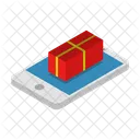 Online Shopping Gift Shopping Gift Box Icon