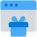 Online Gift  Icon