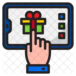 Online Gift Order  Icon
