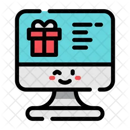 Online Gift Shopping  Icon