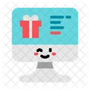 Online Gift Shopping Gift Buy Gift Icon