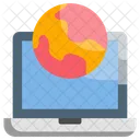 Online Global Communication  Icon