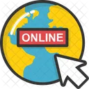 Online Globe Domain Icon
