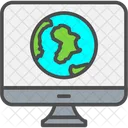 Online Globe Online Network Online Browser Icon