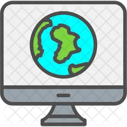 Online Globe  Icon