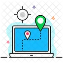 Online Gps Navigation Software Web Navigation Icon