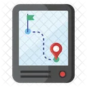 Online Gps Location Pinpointer Icon