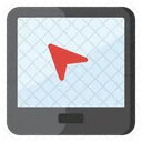 Online Gps Location Pinpointer Icon