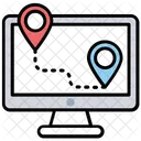 Online GPS Service  Icon